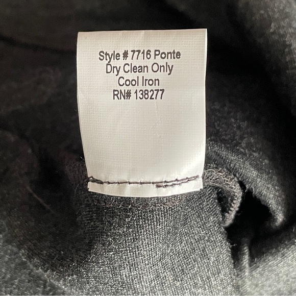 Estelle and Finn Black Ponte Pants, Size 6, EUC. - Picture 9 of 15